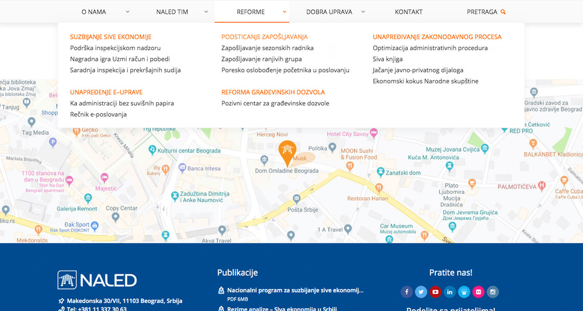 Zea Stim R&D - Izrada web sajta - Naled