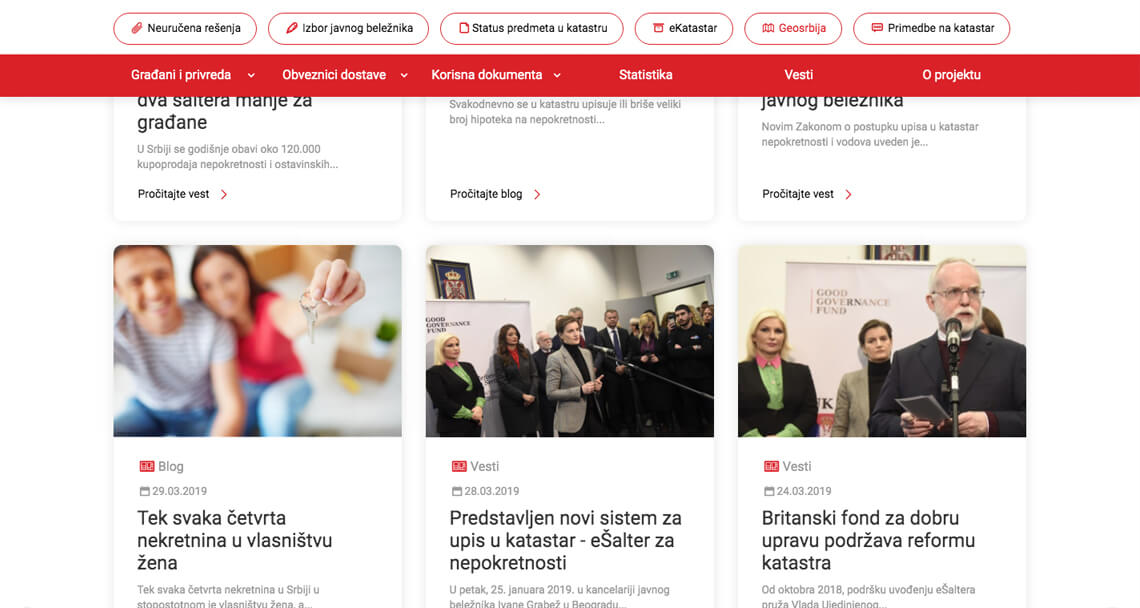 Zea Stim R&D - Izrada web sajta - eŠalter